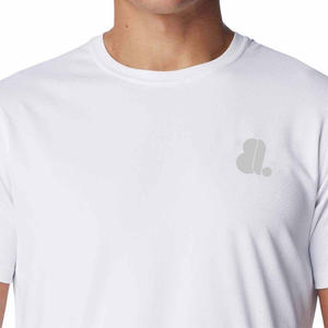 Camiseta Personalizada de Alta Calidad, Camiseta con Logotipo Personalizado, Cuello Redondo, Manga Corta, 100% Algodón, Lisa, para Hombre - Product Image 3