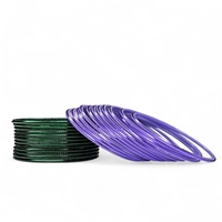 Bracelets en métal Kada uni poli miroir 2025 dernière conception lot de stock en gros pour un usage quotidien et festif