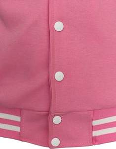 Expazna's Vestes de baseball personnalisées coupe-vent rose Letterman Broderie Letterman personnalisée Oversize Varsity Jacket Hommes Vente en gros - Product Image 6