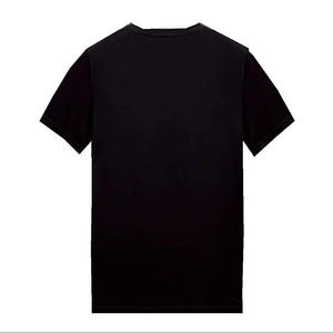 Camisetas elegantes de marca, camiseta personalizada con transferencia de diamantes de imitación para hombre, camiseta con logotipo personalizado con diamantes de imitación para hombre - Product Image 2