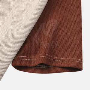 T-shirt en coton 100% pour homme, coupe ample, tissu confortable, logo personnalisé imprimé, style streetwear. - Product Image 4