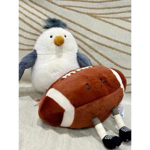 Jelly <b>Cat</b> Rugby Plush Toy Kid's Ball Stuffed Animal for Cushion & <b>Sofa</b> Use - Product Image 5