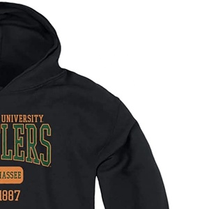 Sweat à capuche pour homme en coton 380gsm de haute qualité serviette imprimée personnalisée en polaire respirant Service OEM écologique pour l'hiver - Product Image 4