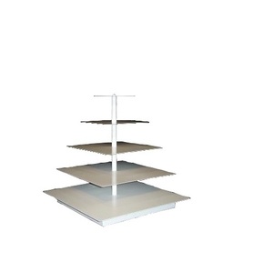 Nuevo Soporte Metálico Decorativo para Cupcakes, con Recubrimiento en Polvo Blanco, Base para Pastel con Forma Personalizada para Fiestas de Cumpleaños - Product Image 1