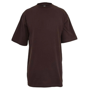 Camiseta de manga corta holgada con cuello redondo holgada informal clásica para hombre - Product Image 1