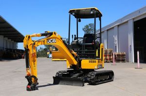 JCB 18Z-I (18Z-1) sur chenilles chargeur frontal Yanmar moteur Huade clé de cylindre hydraulique comprend moteur roulement pompe boîte de vitesses PLC Gear - Product Image 2