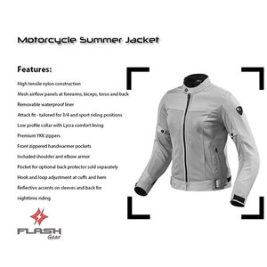 Chaqueta de Motociclismo Negra para Hombre, Talla Grande, Impermeable, Transpirable, Protectora, Deportiva, de Malla, para Verano - Product Image 4
