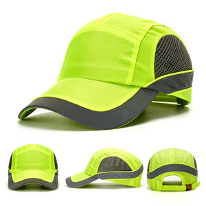 Personalizable deportivo al aire libre de moda transpirable de seguridad duro gorras de protección solar Bump sombreros personalizados gorra de béisbol de diseño 100% - Product Image 6