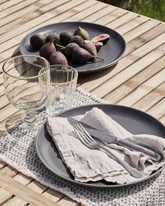 Elegante conjunto de muebles de bambú para sala de estar, diseño moderno europeo, colores naturales/Blanco/Negro/gris, mesa de comedor, sofá seccional, sofá - Product Image 2