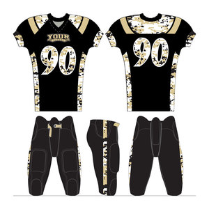 Uniforme de Fútbol Americano Personalizado, Color a Medida, Precio Razonable, Ecológico, la Mejor Opción, el Mejor Artículo - Product Image 1