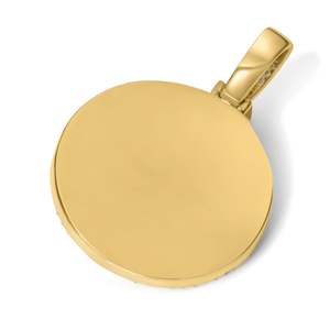 Lujoso colgante de diamante de moissanita de Plata de Ley 925 totalmente helado cabeza de león VVS claridad diamante Hip Hop colgante para hombres - Product Image 3