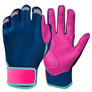 Guantes de béisbol de alta calidad para jugadores de equipos profesionales Guantes de bateo más populares Guantes de bateo de béisbol de cuero - Product Image 6