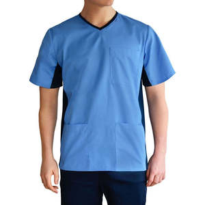 ชุดพยาบาลผ้าแคนวาสสำหรับใช้ในโรงพยาบาลชุดยูนิฟอร์มทางการแพทย์ผ้ายืดระบายอากาศได้ทรงพอดีตัวมีสไตล์ - Product Image 5