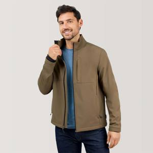 Veste Softshell légère pour hommes-parfaite pour la superposition, coupe-vent et résistante à l'eau pour une protection par tous les temps - Product Image 2