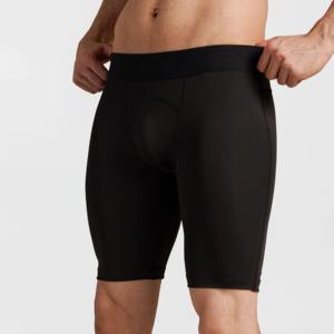 Shorts de compression en laine pour hommes professionnels avec taille élastique, respirants, collants intérieurs de sport - Product Image 3