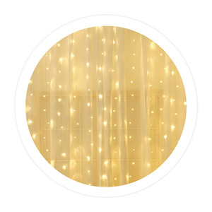 Tenda luminosa a LED 3x2m. luce rossa calda (GSC 204605011) - Product Image 1