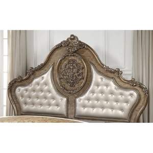 Classic French Victoria <b>Bed</b> - Gold Painted Mahogany - 311 - Product Image 3
