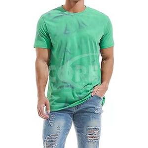 เสื้อยืดสำหรับผู้ชายเสื้อยืดธรรมดาธรรมดาธรรมดาพิมพ์ลายดิจิทัลแบบกำหนดเองเสื้อยืดผ้าฝ้าย100% 220gsm คุณภาพต่ำ - Product Image 1