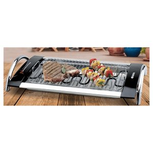 Parrilla Eléctrica Churrasco Grill 2000W Negra y Cromada para Uso en Interiores y Exteriores - Product Image 2