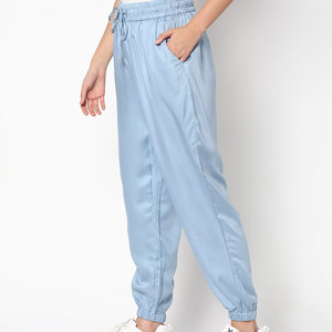 Pantalones Top Trendy Article Fresh Womens Pants Material de algodón puro Logotipo personalizado Impreso Color sólido Mujeres Jogging - Product Image 1