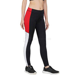 Leggings Deportivos para Mujer, Estilo 2025, Sólidos, con Panel Lateral, Cintura Media, Sin Costuras, Antibacterianos, Transpirables, para Gimnasio y Fitness, OEM - Product Image 2