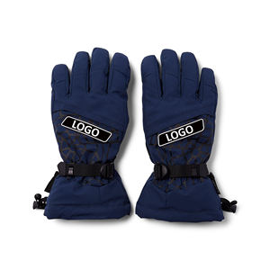 Top Rank Winter Waterproof Heated Ski <b>Gloves</b> Windproof <b>Leather</b> Ski <b>Mittens</b> for Kids Comfortable Sports and Driving Ski <b>Gloves</b> - Product Image 1