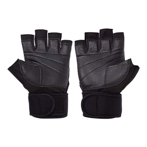 Logo personnalisé Fitness Haltérophilie Gants de fitness de meilleure qualité dans le dos en cuir Spandex Fitness Gants de gymnastique Gants de gymnastique - Product Image 2