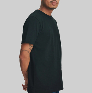 Camisetas de algodón 100% de alta calidad con logotipo personalizado 180 gramos Extra suave transpirable manga corta cuello redondo patrón sólido precio barato - Product Image 6