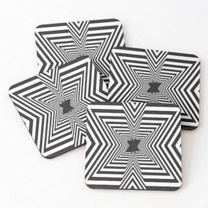 ขายส่งถ้วยกันลื่น Mat จานรองแก้วไม้พร้อมโลโก้แกะสลักเครื่องดื่มจานรองแก้ววอลนัทไม้ไผ่โลโก้ที่กําหนดเองรอบกล่องของขวัญเปล่า - Product Image 5