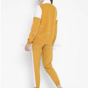 Survêtement en coton à capuche pour femme, design personnalisé, pour usage extérieur, motif uni, vêtements décontractés d'hiver, séchage rapide et respirant - Product Image 3