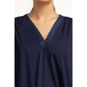 Top Adelgazante para Mujer WM-BLS-WS24-107 Estilo Vintage con Logotipo Bordado, Chifón, Tejido de Algodón, Talla XL, Corto, Verano-Otoño - Product Image 5