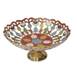 Vente chaude d'ustensiles de cuisine à bas prix Dernière conception Bol à fruits en laiton de haute qualité Meilleur bol décoratif de table de service pour les fêtes - Product Image 1