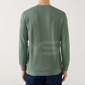 Sweat-shirt mode pour hommes avec options multicolores prix de gros sérigraphie chemise de survêtement pour hommes - Product Image 4