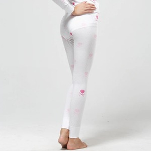 เซ็ตชุดชั้นในผ้าฝ้ายเนื้อบางพิเศษสำหรับผู้หญิงชุดนอนให้ความอบอุ่นระบายอากาศได้ดีชุดใส่อยู่บ้านฤดูหนาวชุดลองจอนและกางเกง - Product Image 5