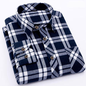Ropa profesional, nueva y elegante Camisa de franela para hombre, transpirable, llegada Popular, cómoda en material duradero, camisas para hombre - Product Image 1