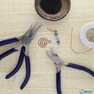 Cortador de cadena de acero inoxidable con punta redonda y plana con cuchillas de carburo de tungsteno para la fabricación de pulseras, collares y pendientes - Product Image 2