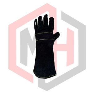 ถุงมือเชื่อมหนังกลับคุณภาพพรีเมียม ทนความร้อน ทนไฟ ป้องกันไฟฟ้าสถิต ทนการฉีกขาด น้ำหนัก 11 ออนซ์ ข้อมือถัก สำหรับงานเชื่อมแบบ Mig Mag Tig - Product Image 3