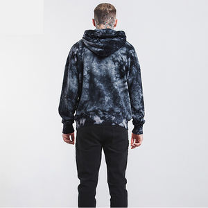 Men's Tie-dye Streetwear Style <b>Funky</b> <b>Hoodie</b> With Long Drawstrings Custom Regular-fit Men's <b>Hoodie</b> - Product Image 2