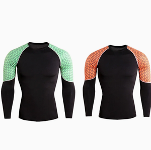 Camiseta personalizada de compresión para hombre Spandex Slim Fit Gym Wear Running Fitness Top Club Jersey - Product Image 2