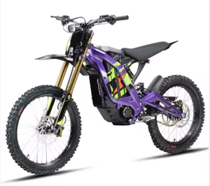 Vélo de montagne électrique, cadre en alliage d'aluminium, moteur avant 5000W-6000W, batterie lithium 72V, 6 vitesses, freins à disque hydrauliques - Product Image 1