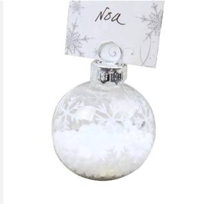 Bola de Navidad de cristal pintada a mano en el interior personalizada, adorno de Navidad pintado a mano único, adorno de Navidad de cristal pintado a mano - Product Image 5