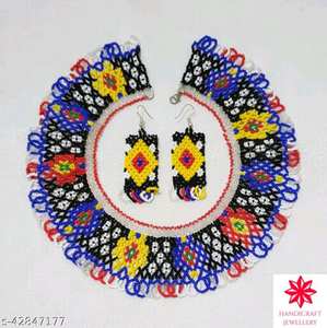 Colliers ras-du-cou tendance multicolores en forme de boule avec petites perles, ensembles de bijoux pour femmes, parfaits pour l'été, les mariages, les fêtes et les fiançailles - Product Image 4