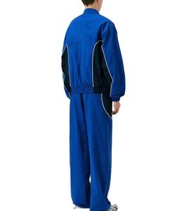 Ensemble de survêtement de jogging 100 % polyester pour homme, veste zippée coupe-vent en nylon, streetwear personnalisé, grandes tailles, ensembles d'hiver – Vente en gros - Product Image 4