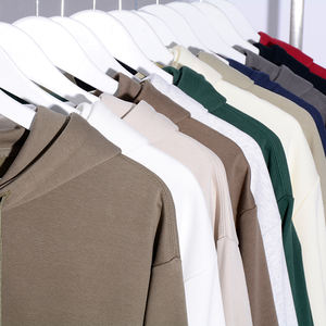 Vente en gros de sweats à capuche surdimensionnés 100% coton pour hommes, vêtements d'hiver super doux à fermeture éclair avec logo personnalisé, impression numérique tendance - Product Image 2