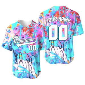 Vente en gros de maillots de sport de baseball pour jeunes hommes personnalisés de la meilleure qualité avec motif vierge imprimé de logo personnalisé-OEM Design Service - Product Image 2