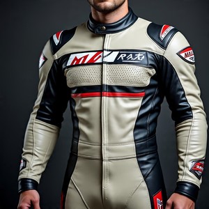 Malik Raza | Traje personalizado de motorista profesional | Armadura completa incluida | Cuero a medida - Product Image 4