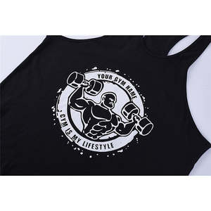 Débardeur respirant pour hommes, coupe ajustée, t-shirt sans manches, idéal pour l'entraînement, le jogging et la mode décontractée - Product Image 4