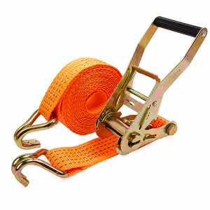 Sangle à cliquet pour transport de marchandises lourdes 50 mm 3000 kg en polyester résistant à l'abrasion pour la sécurisation des charges industrielles Service OEM - Product Image 6