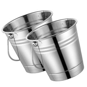 Cubo de bebidas de hielo de acero inoxidable con forma personalizada, diseño extranjero de Metal para bares y fiestas, uso de tamaño regular, seguro para alimentos - Product Image 6