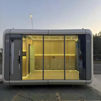 Baño Modular Portátil, Baño Integrado, Cuarto de Ducha Integrado, Separación de Zonas Secas y Húmedas, Baño Integrado con Inodoro